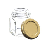Hexagon Glass Jars