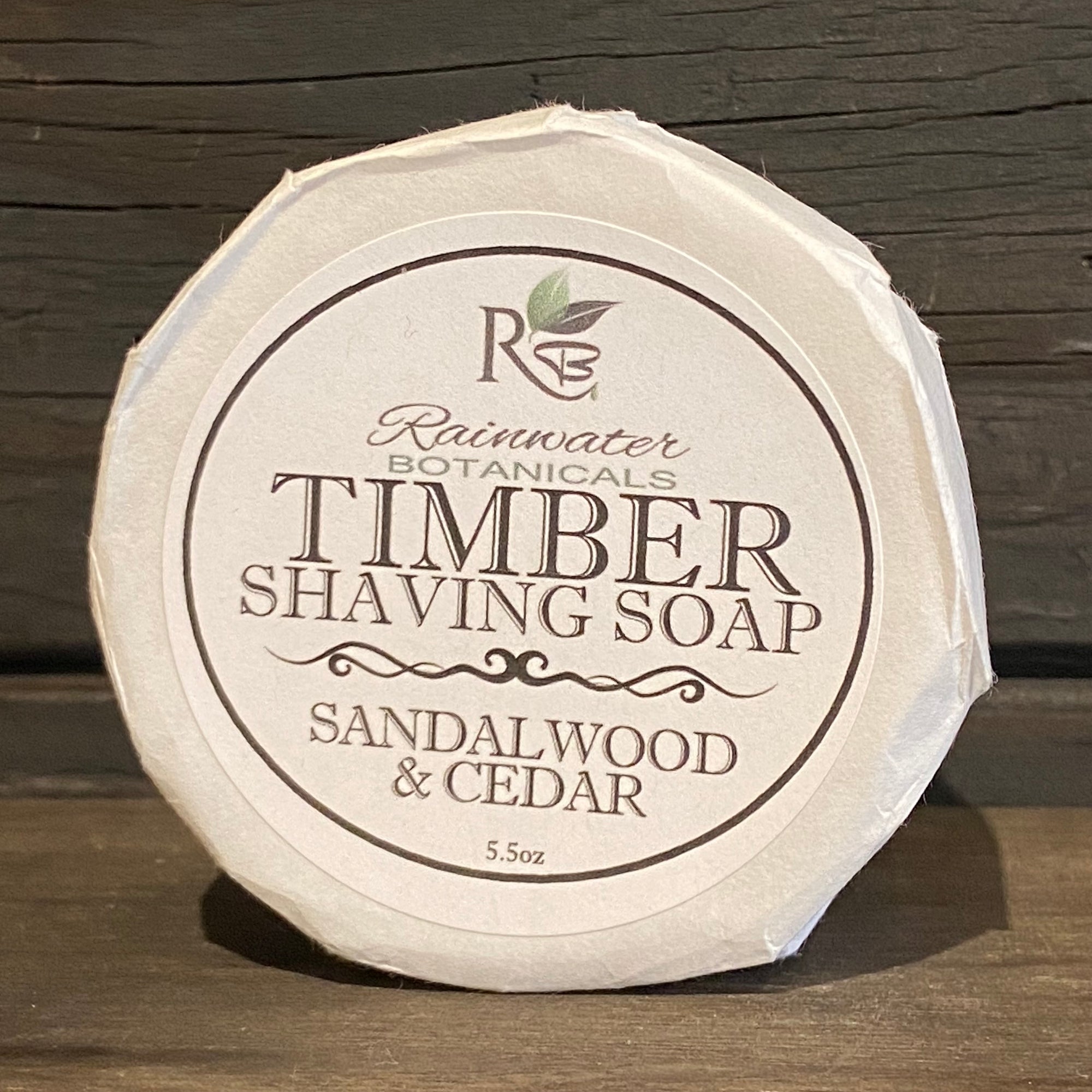 Timber Shaving Soap - 5.5 oz - Off the Bottle Refill Shop
