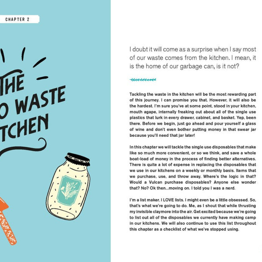 An Almost Zero Waste Life - Learning How to Embrace Less to Live More - Off the Bottle Refill Shop