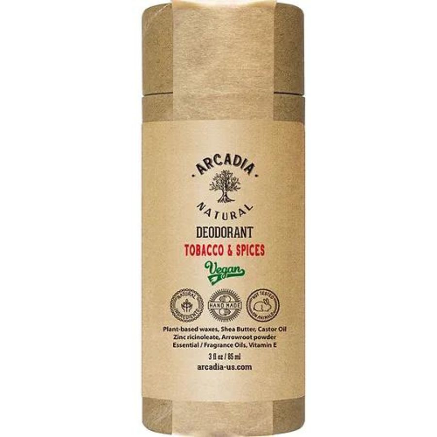 tobacco deodorant Cedarwood Natural Natural Deodorant - Tobacco &