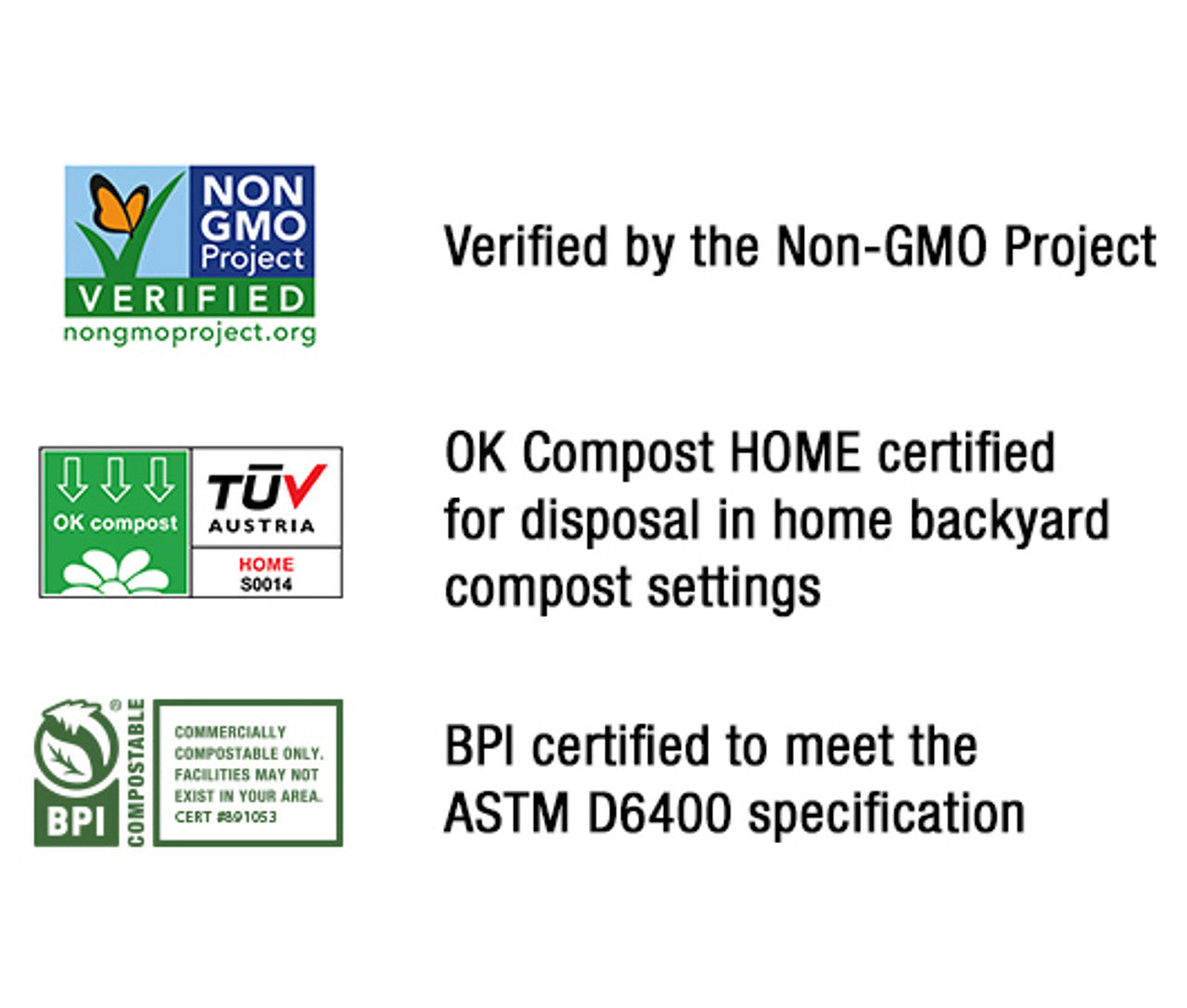 Compostable 3 Gallon Food Scrap Bags - Box of 48