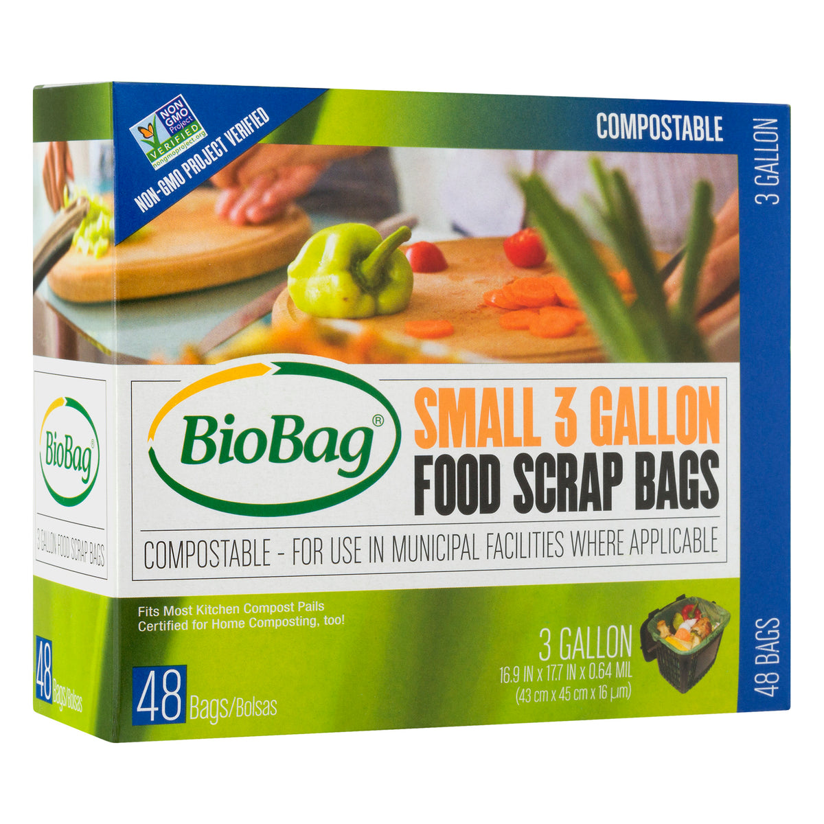 Compostable Food Scrap Bags - Box of 48 - Off the Bottle Refill Shop