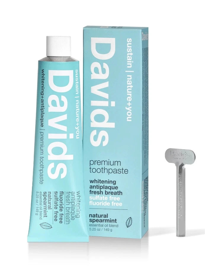 David's Natural Toothpaste - Spearmint - Off the Bottle Refill Shop