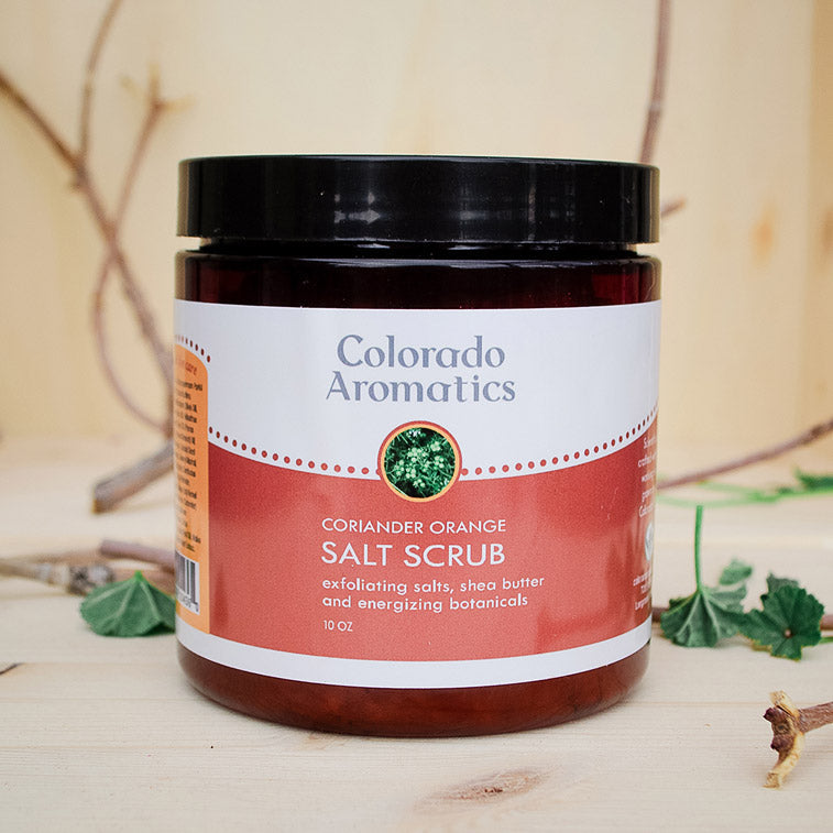 Coriander Orange Salt Scrub