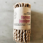 Rope Incense, FOREST JUNIPER, Essence of Life (50 ropes) - Off the Bottle Refill Shop