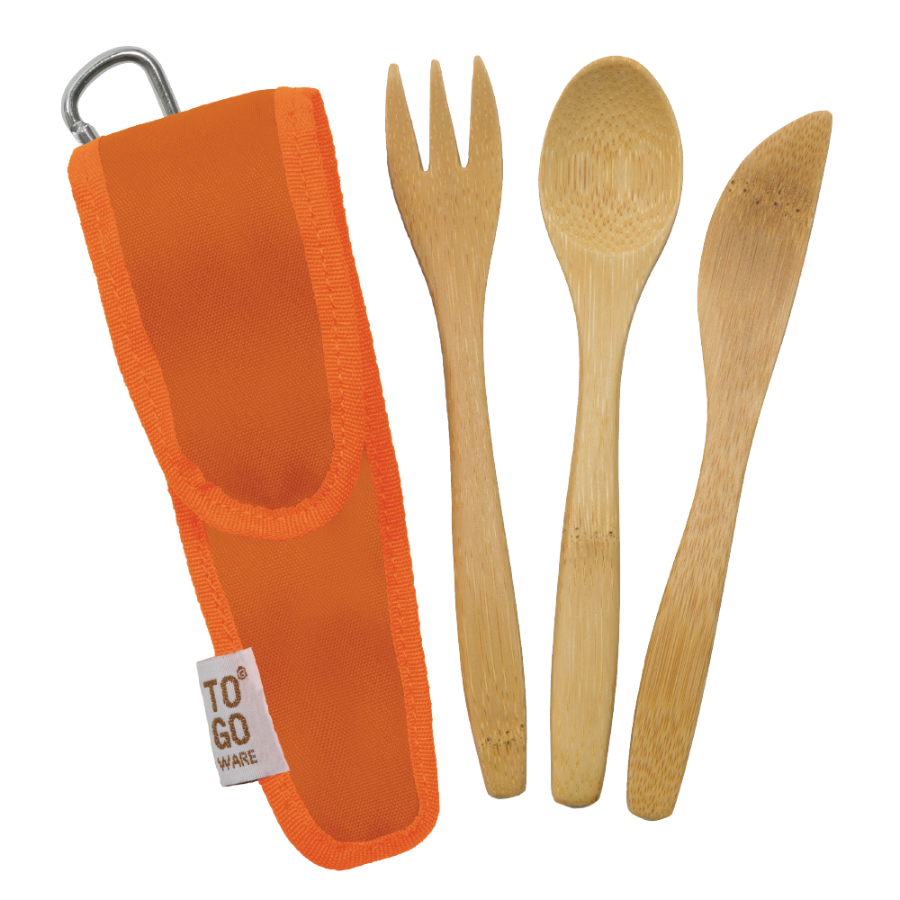 KIDS Bamboo Utensil Set, To-Go Ware - Off the Bottle Refill Shop