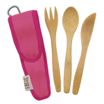 KIDS Bamboo Utensil Set, To-Go Ware - Off the Bottle Refill Shop