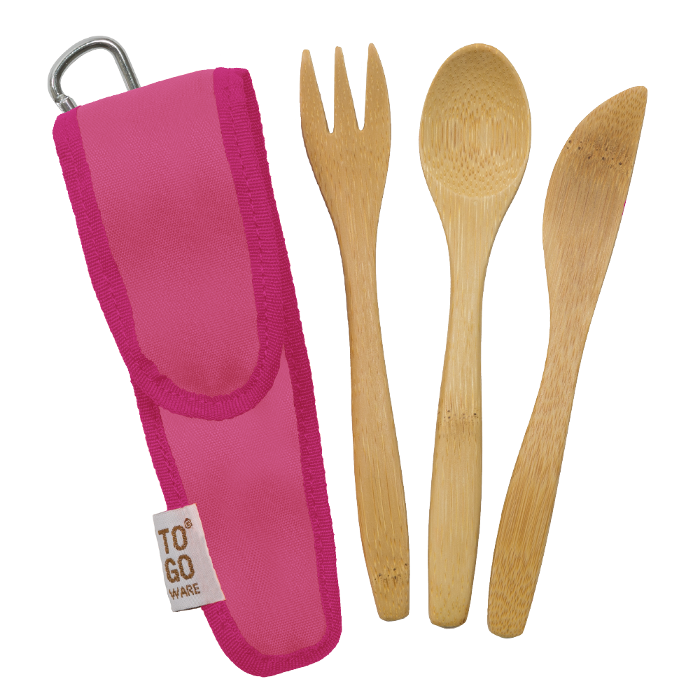 KIDS Bamboo Utensil Set, To-Go Ware - Off the Bottle Refill Shop