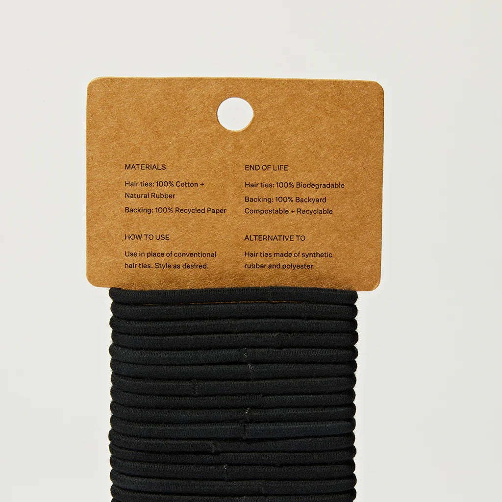 Biodegradable Hair Ties - 30 Pack