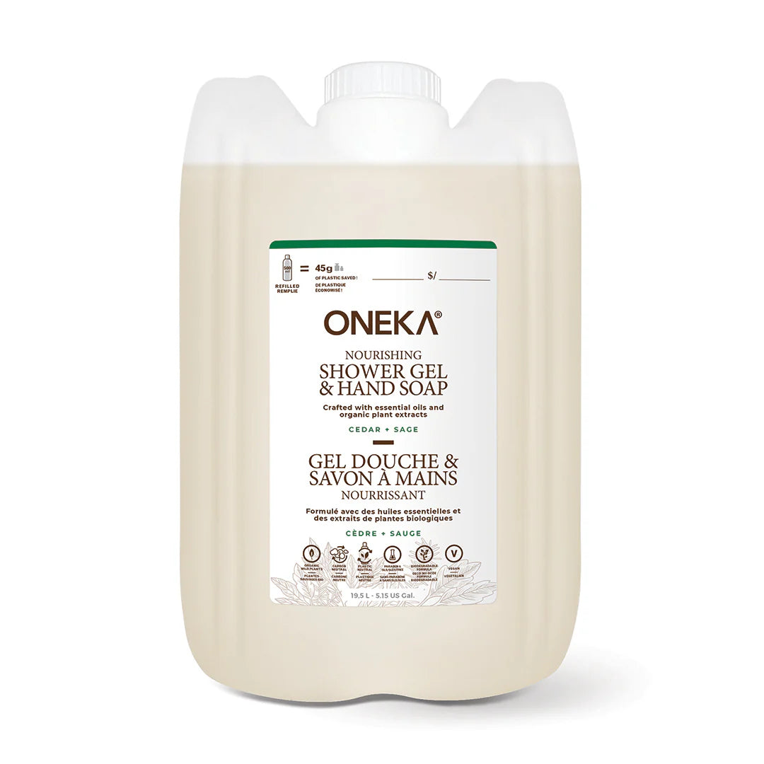 OCSH Hand & Body Wash, Cedar Sage - Off the Bottle Refill Shop