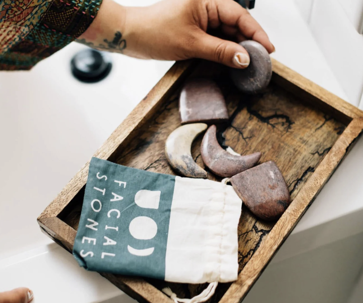 Lunar Face Massage Stones