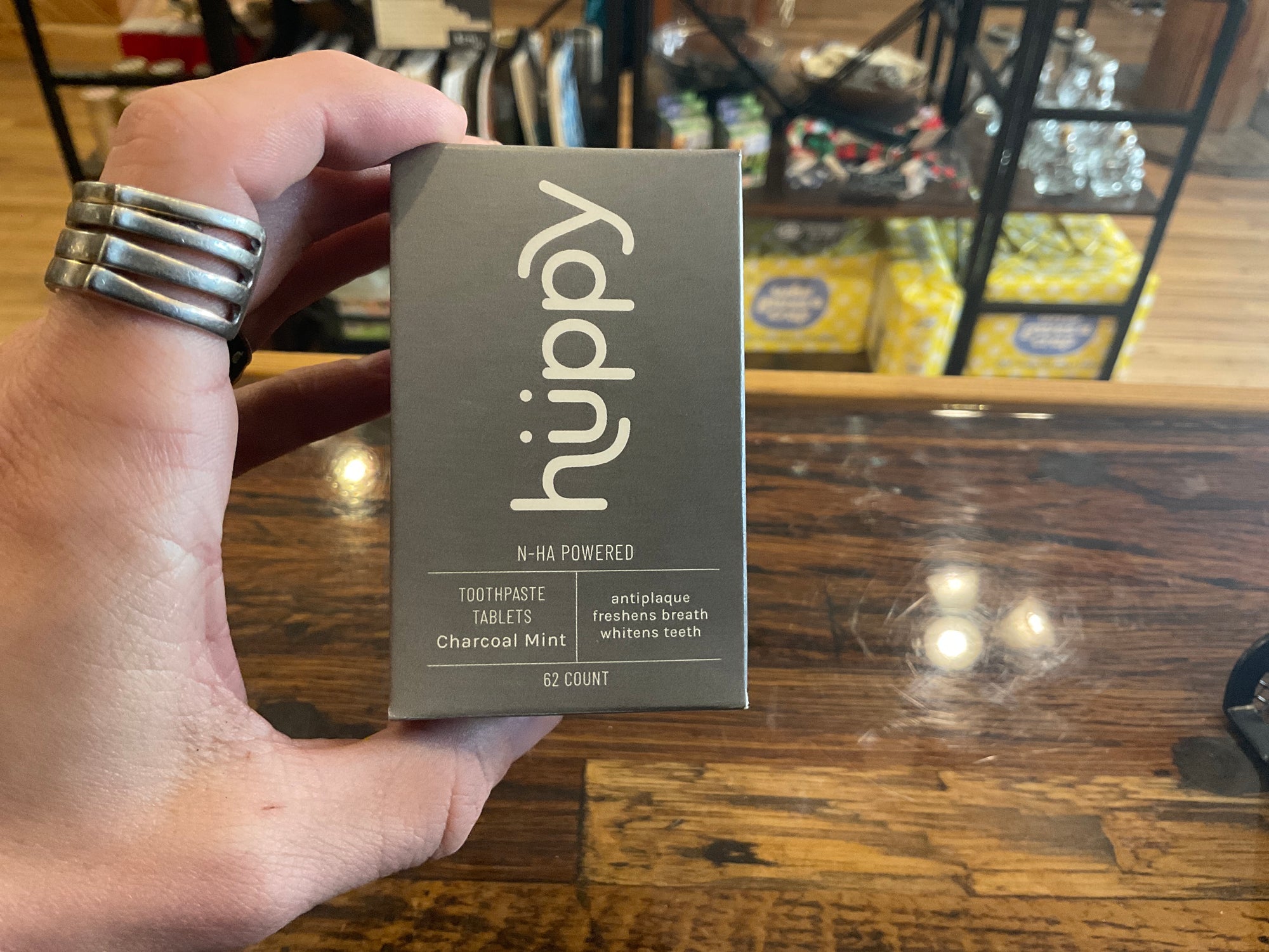 Toothpaste Tablets - Charcoal Mint - Box - Off the Bottle Refill Shop