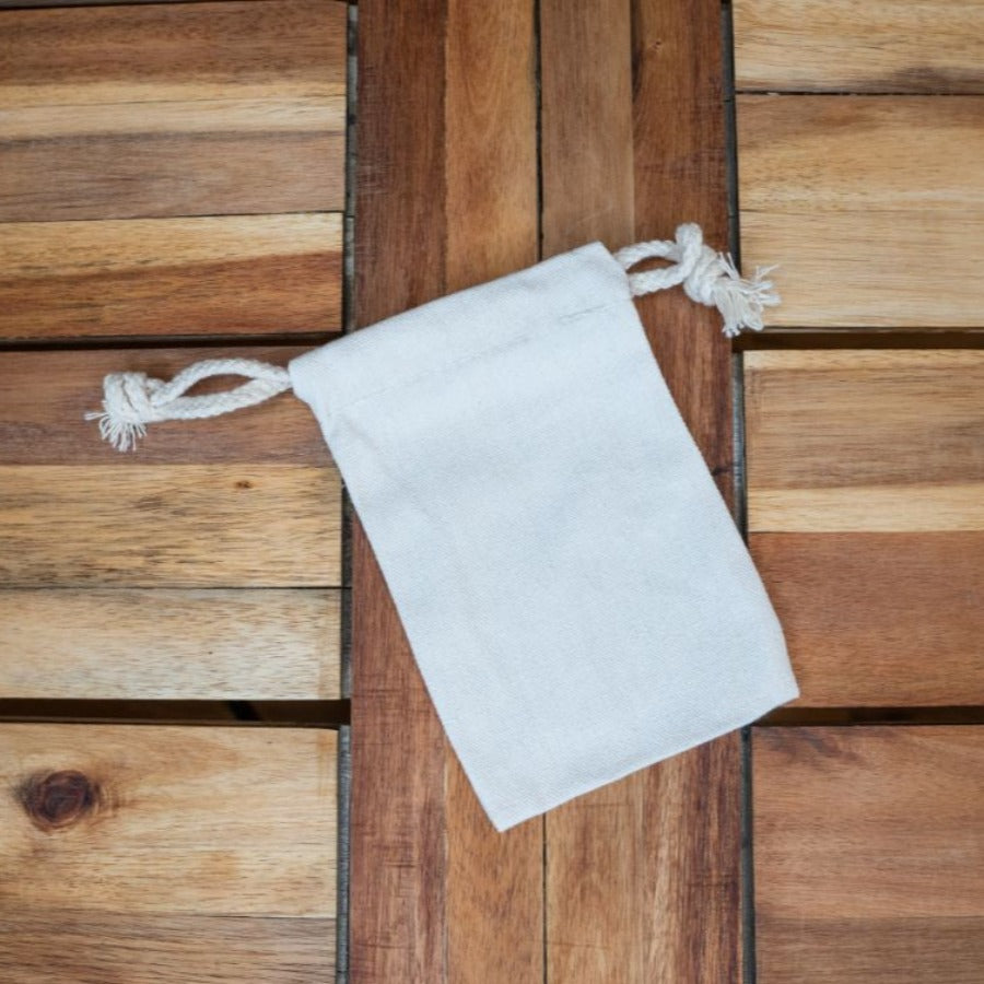 Cotton Travel Bag for Razors - Off the Bottle Refill Shop