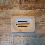 Bamboo Soap Dish - Rectangle - Off the Bottle Refill Shop