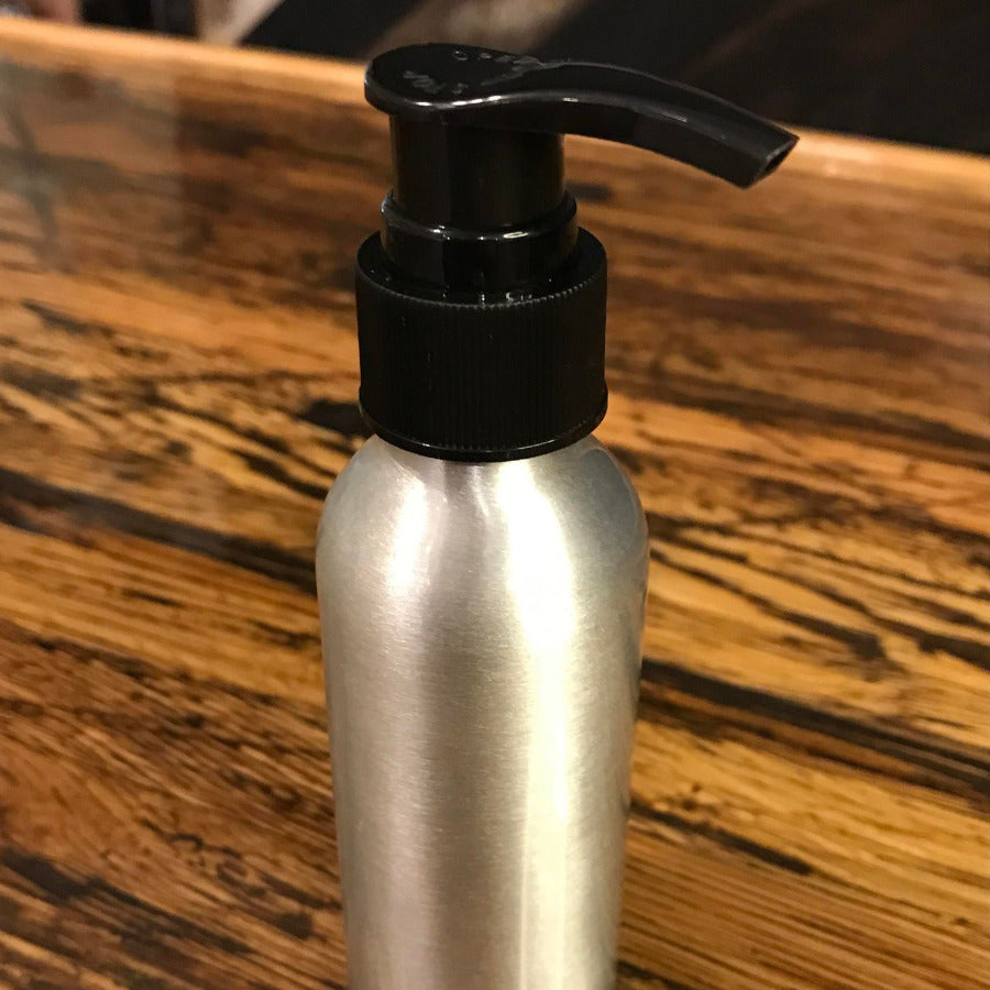 Aluminum Bottles w/Lotion, Soap, Fine Mist Pumps/Sprayers