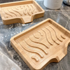 Soap Dish - Lotus Wood - Waterfall - Off the Bottle Refill Shop