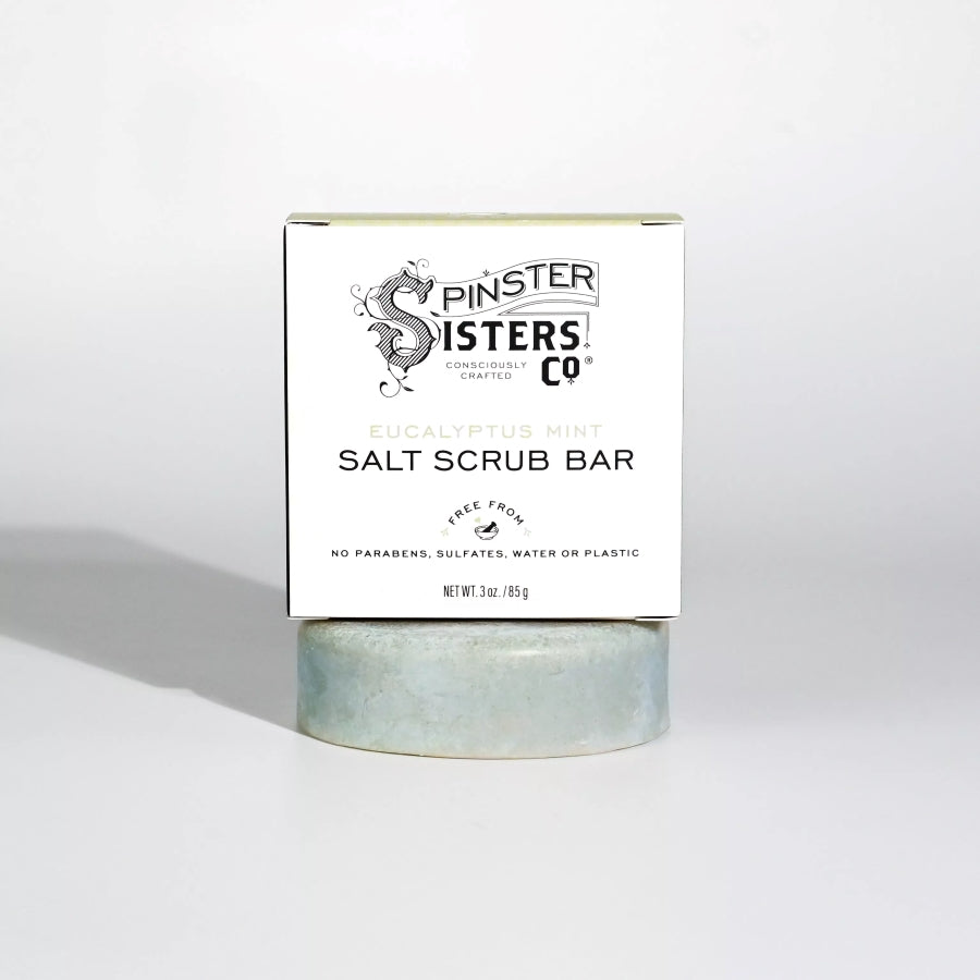 Eucalyptus Mint Salt Scrub Bar - Off the Bottle Refill Shop