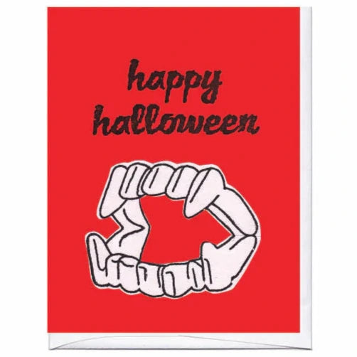 Halloween FANGS Card