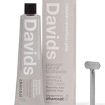 David's Natural Toothpaste - Charcoal/Peppermint - Off the Bottle Refill Shop