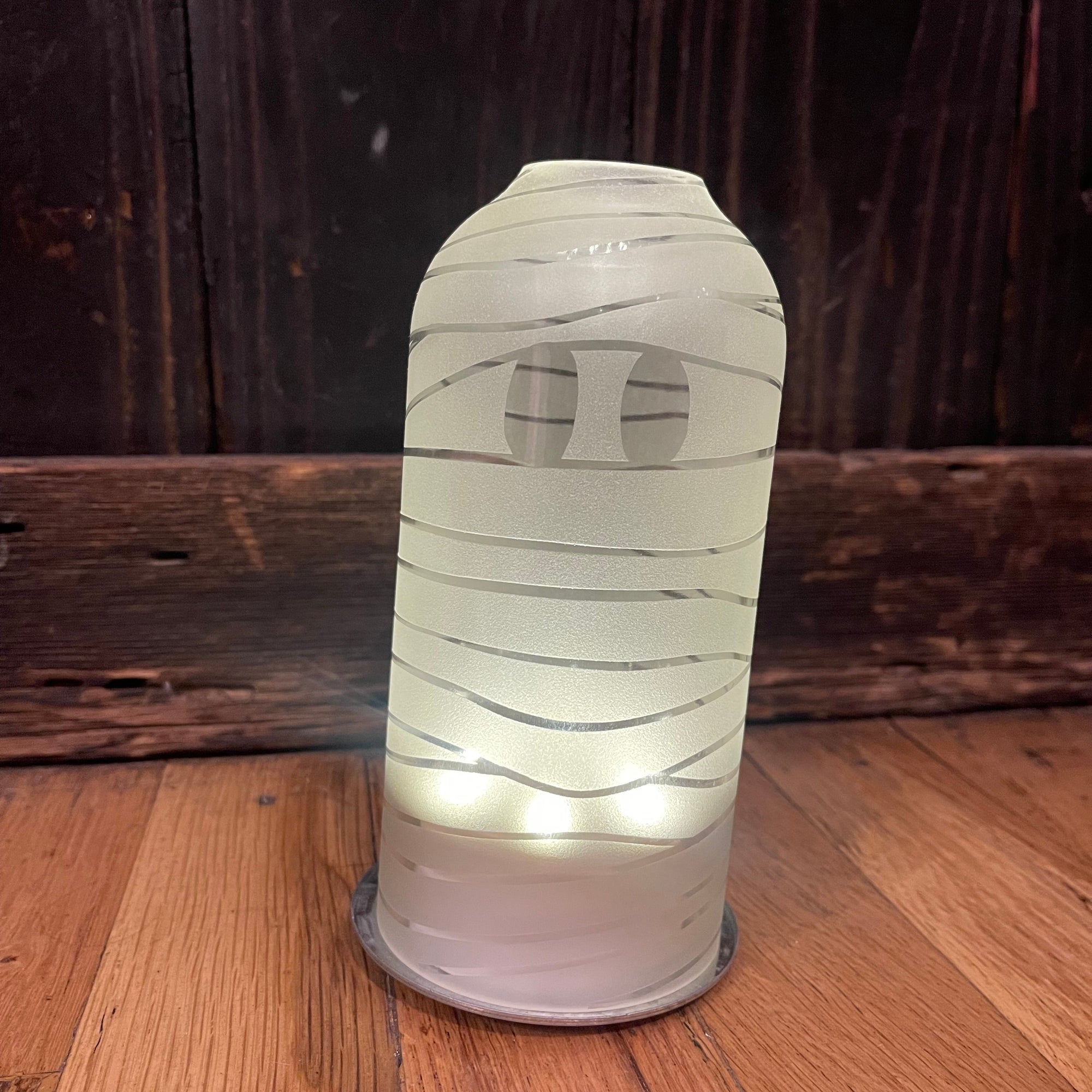 Recycled Halloween Candle Covers
