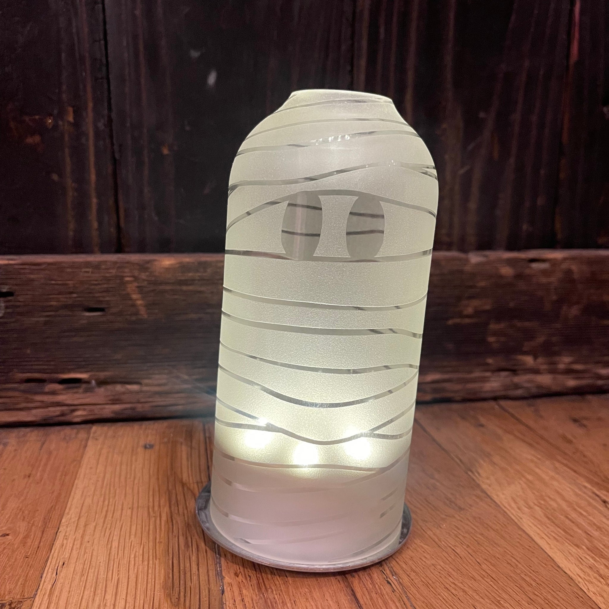 Recycled Halloween Candle Covers
