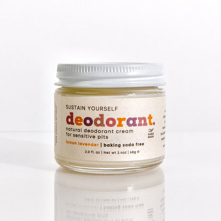 Deodorant Cream - 2oz Glass