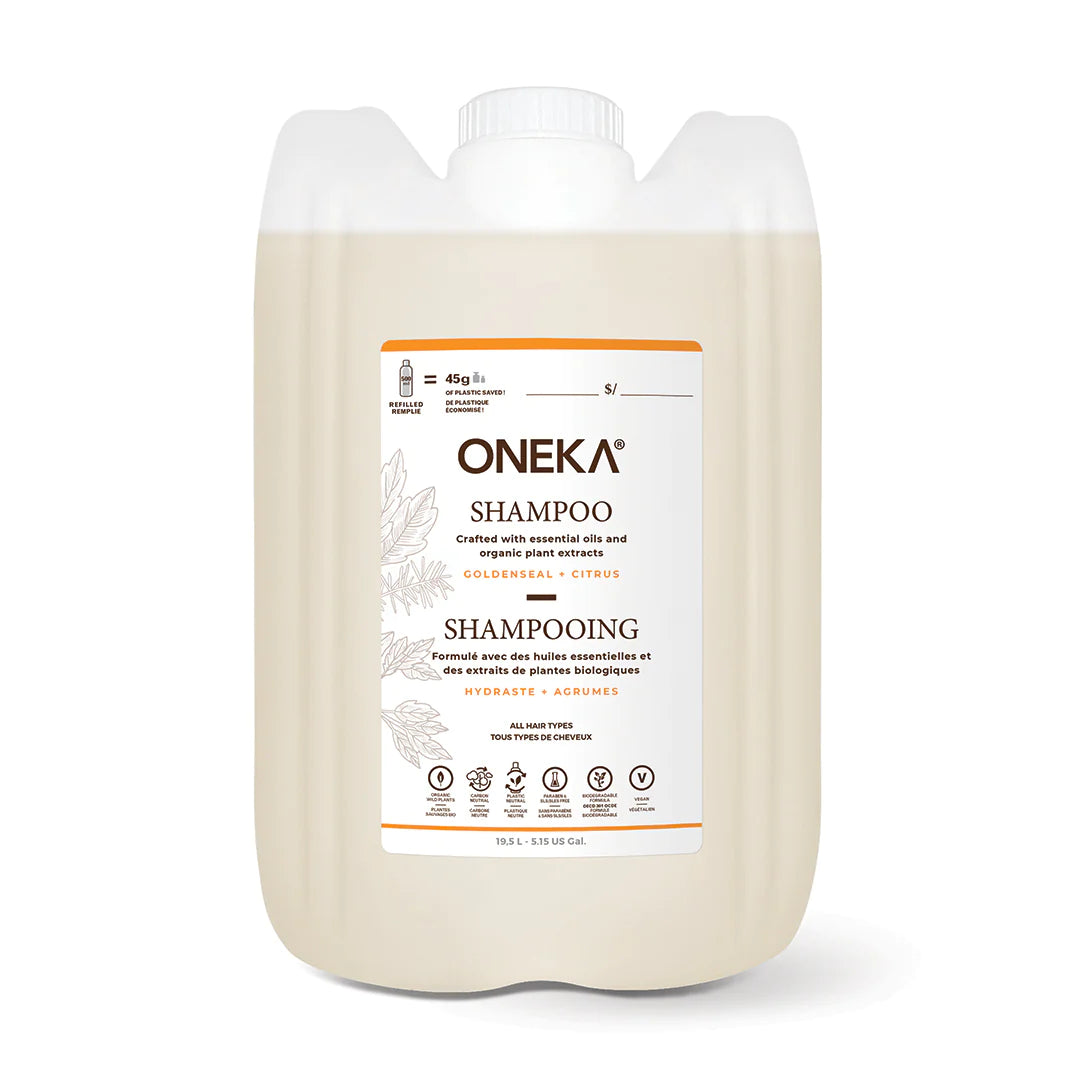 Oneka Shampoo, Goldenseal Citrus