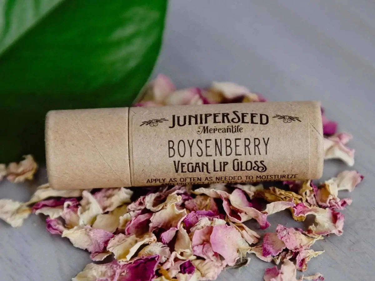 Vegan Tinted Lip Gloss Boysenberry - Off the Bottle Refill Shop