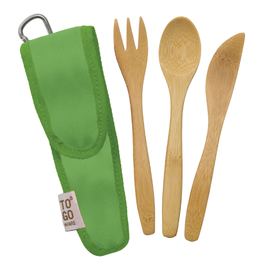 KIDS Bamboo Utensil Set, To-Go Ware - Off the Bottle Refill Shop