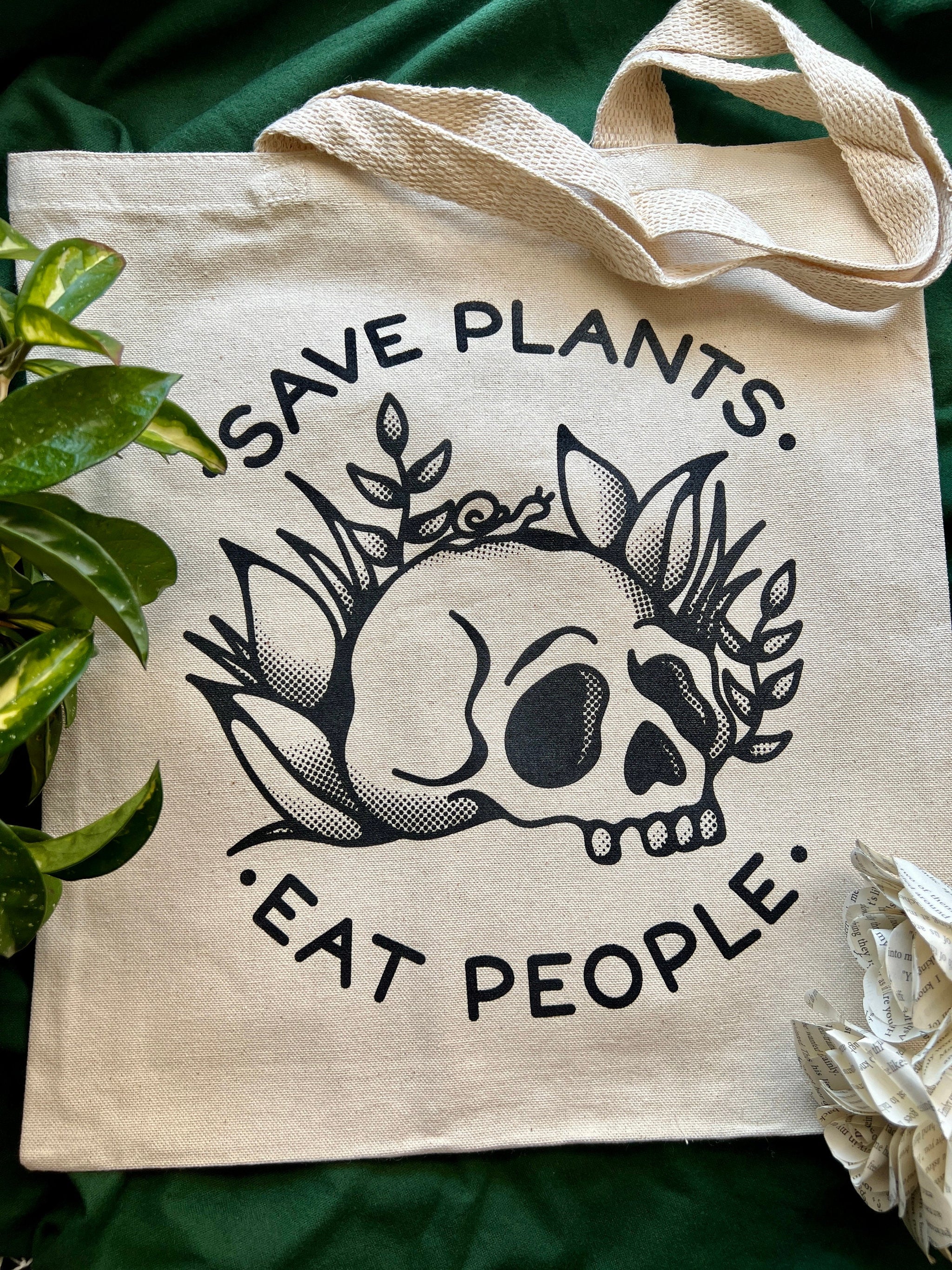 Save Plants Tote Bag