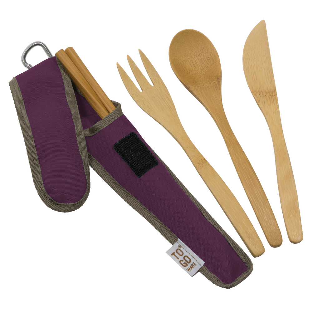 Bamboo Utensil Set, To-Go Ware - Off the Bottle Refill Shop