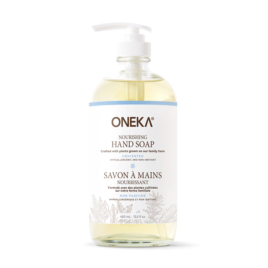 Oneka Unscented Hand and Body Soap - 16oz Glass