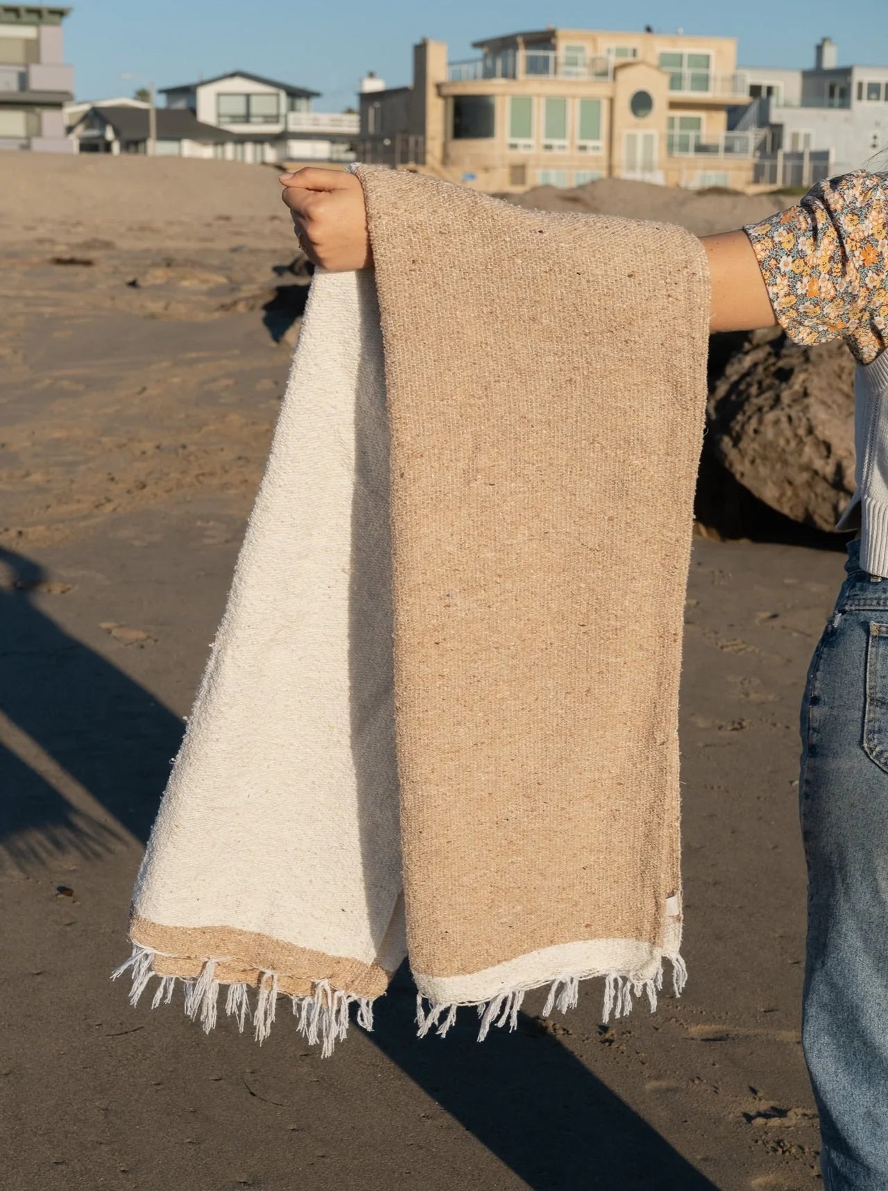 Sustainable Recycled Throw Blanket