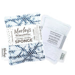 Washable reusable sponge by Marley's Monsters, showing soft textured surface ideal for eco-friendly cleaning.