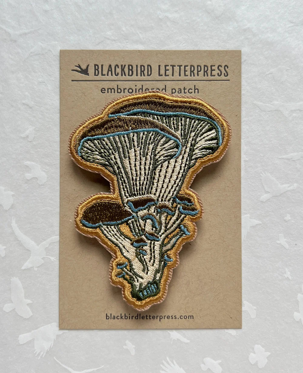 Blackbird Letterpress Patches
