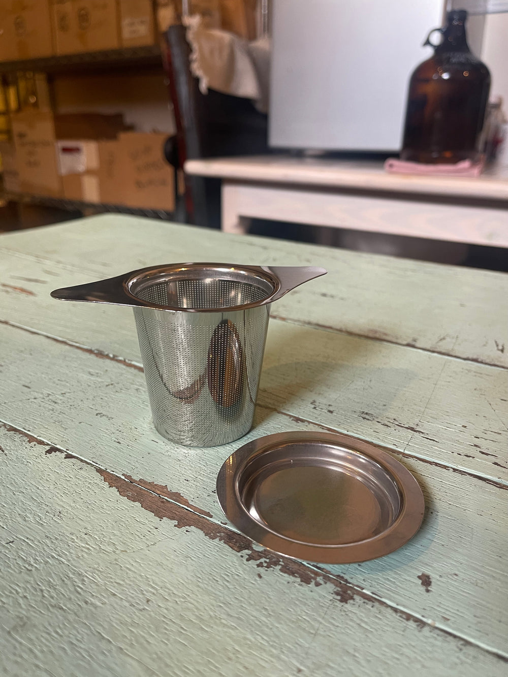 Tea Strainer & Infuser - Cup - Off the Bottle Refill Shop