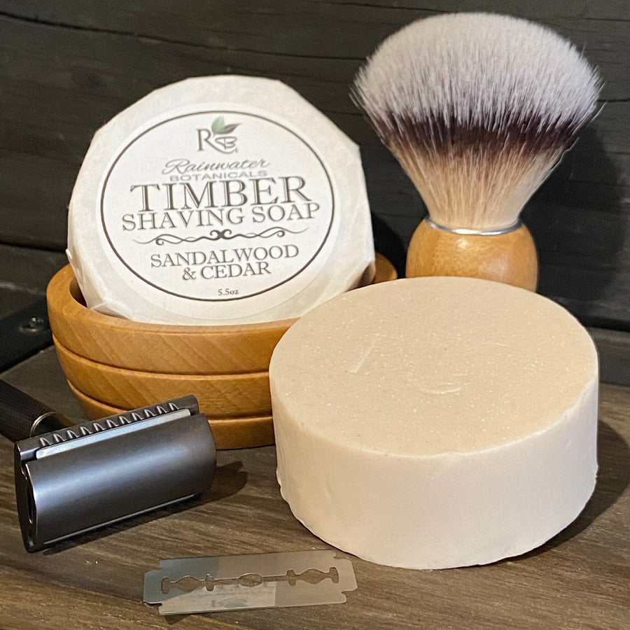 Timber Shaving Soap - 5.5 oz - Off the Bottle Refill Shop