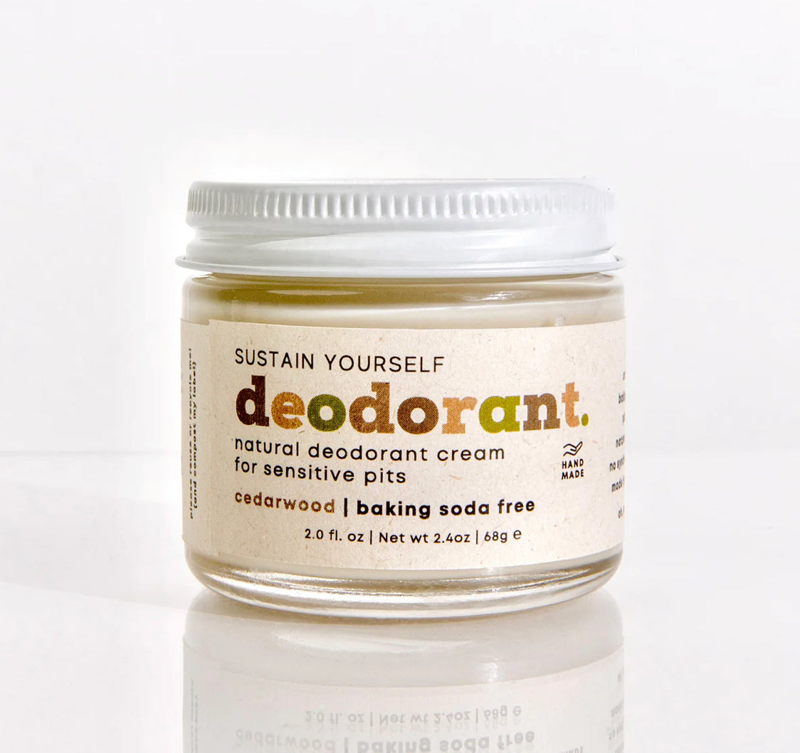 Deodorant Cream - 2oz Glass