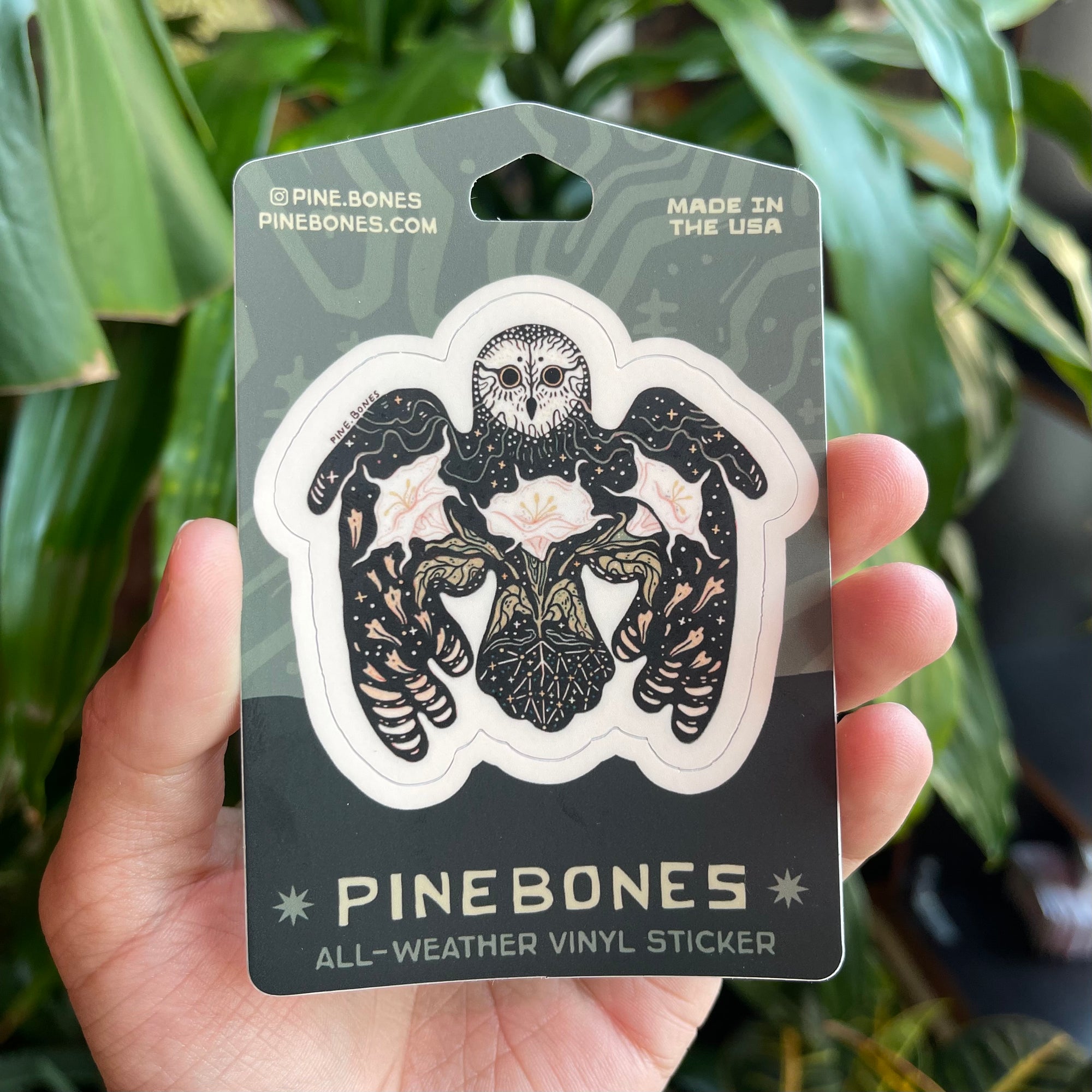 PINEBONES Vinyl Stickers