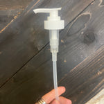 Lotion/Soap Pump - White Plastic