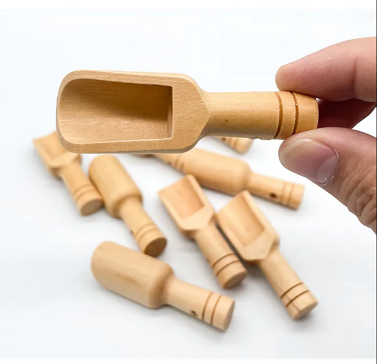 Small Scoop Spoon - Lotus Wood - 1 tsp - Off the Bottle Refill Shop