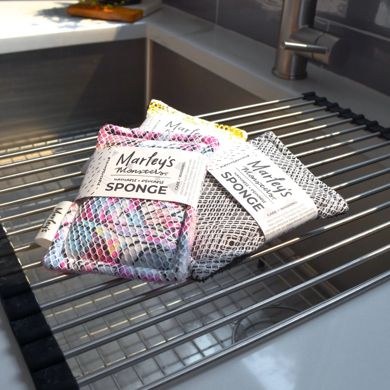 Sponge, Washable, Reusable - Off the Bottle Refill Shop