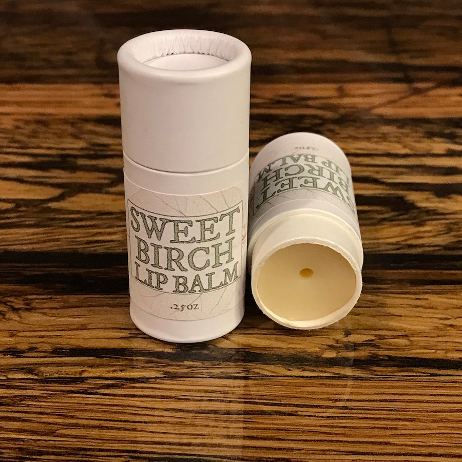 Sweet Birch Clear Lip Balm - Off the Bottle Refill Shop