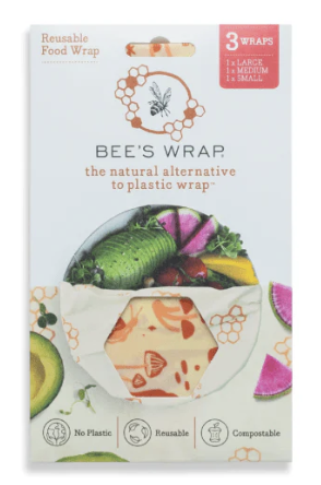 Bee's Wraps Vegan Reusable Food Wraps - 3-pack - Thumbnail 2