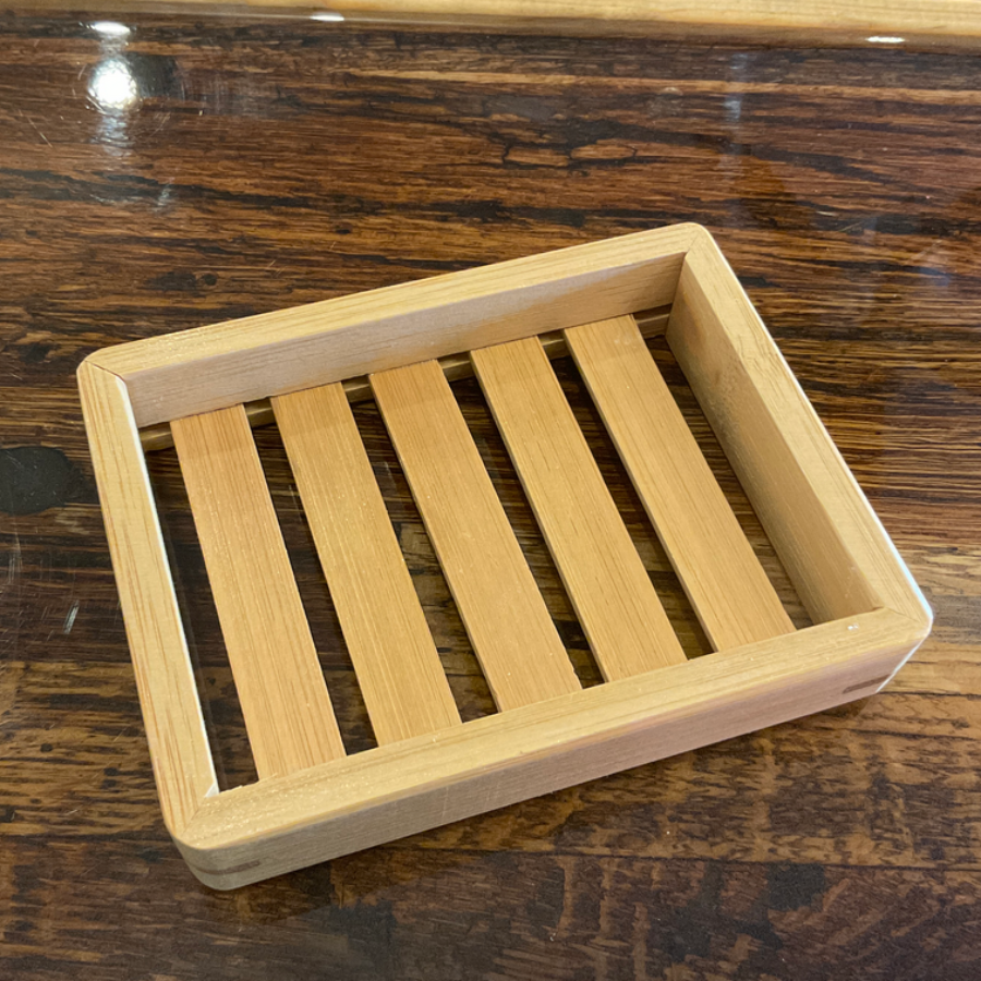 Bamboo Soap Dish - Big Block