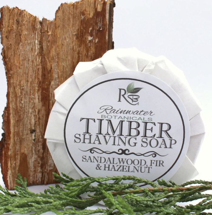 Rainwater Botanicals Shave Soap