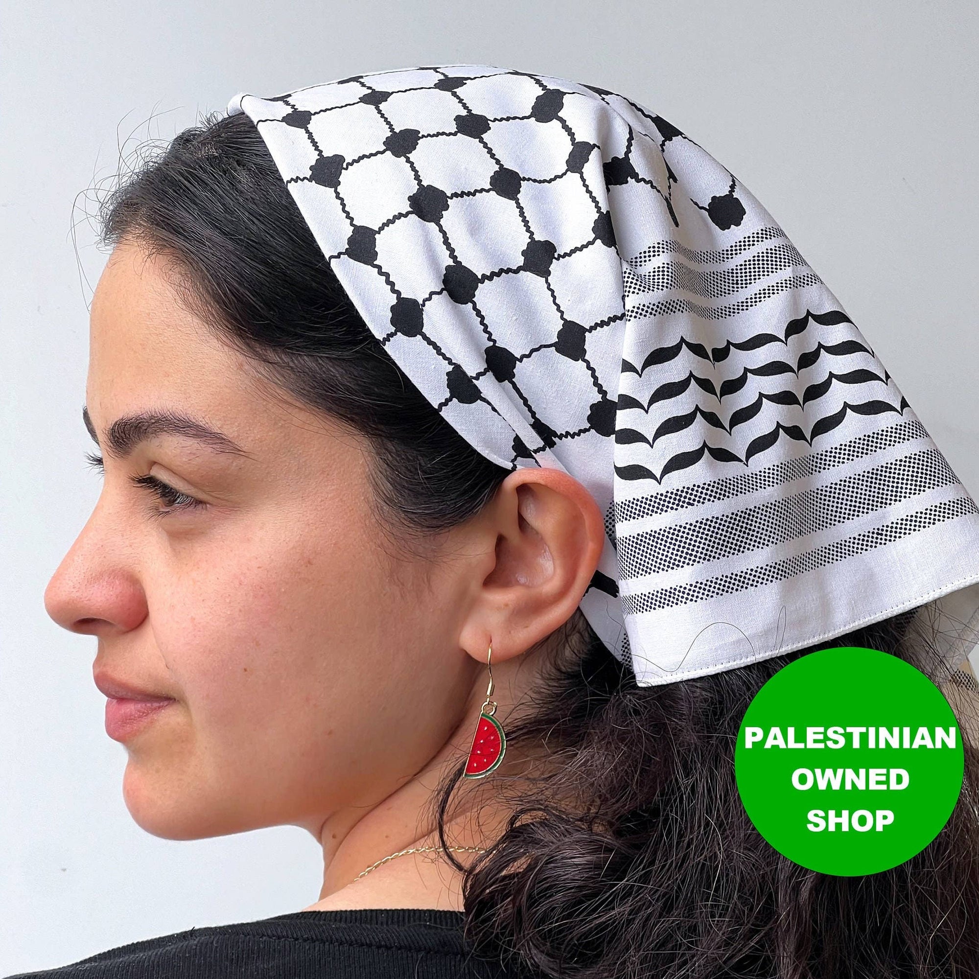 100% Cotton Keffiyeh Bandana - Off the Bottle Refill Shop