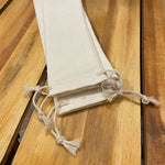 Long Cotton Travel Bag - Straws, Chopsticks