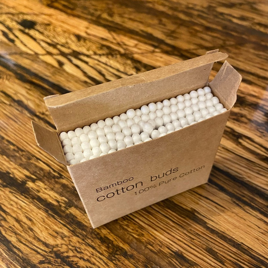 Bamboo & Cotton Q-Tip Swabs