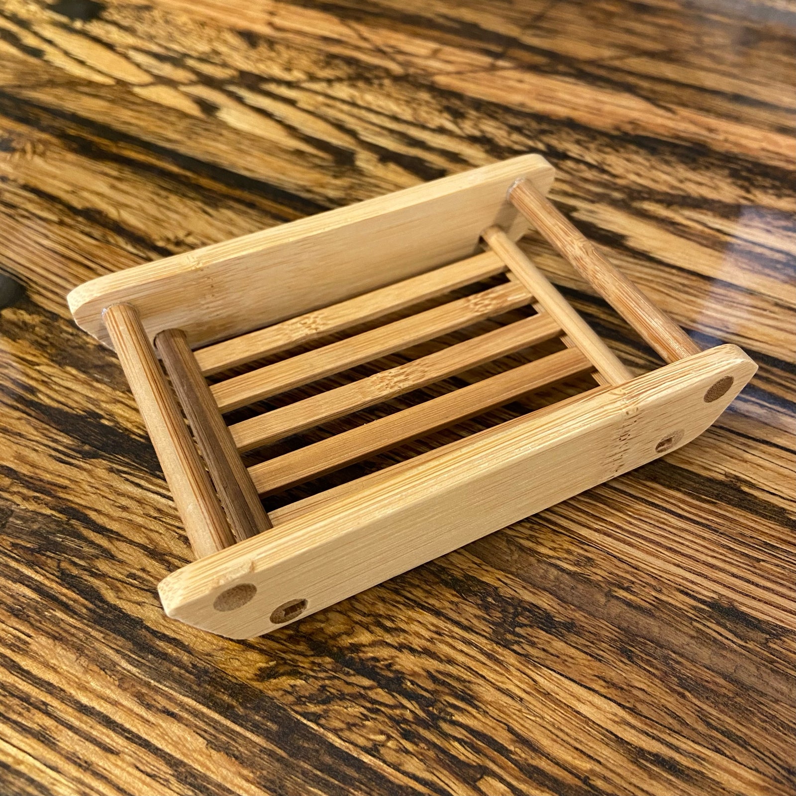 Bamboo Soap Dish - Fancy